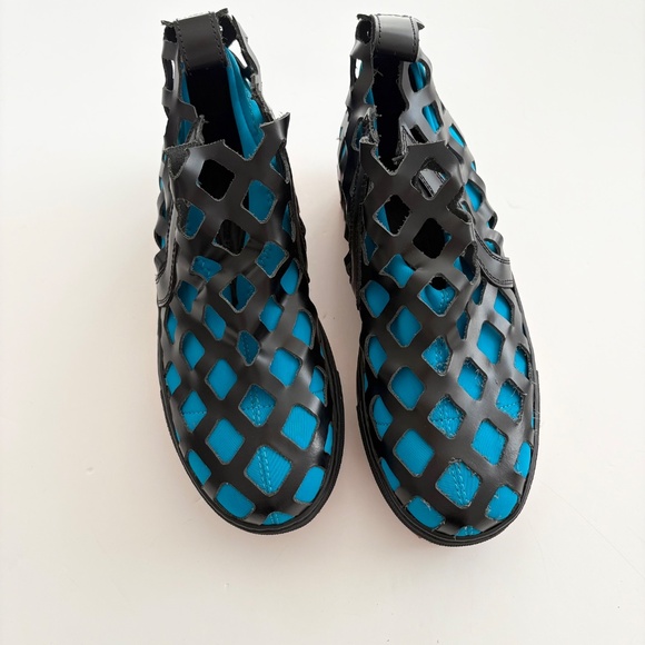 Marques Almeida laser cut caged platform sneakers - Picture 6 of 8